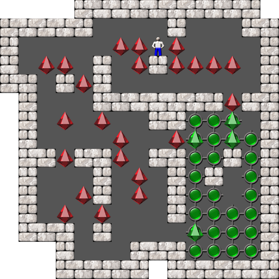 Sokoban Mass Remodel level 798